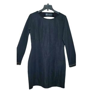 NWT Kardashian Kollection Dress Women's XL Black Bodycon Open Back